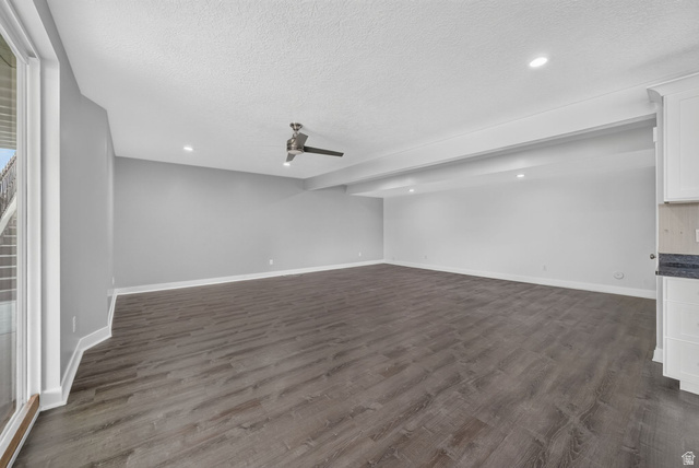 1002 West Temple Rim Lane Payson, UT 84651 - Photo 49 of 68 Spacious interior room featuring wood-finish flooring, recessed lighting, and a ceiling fan