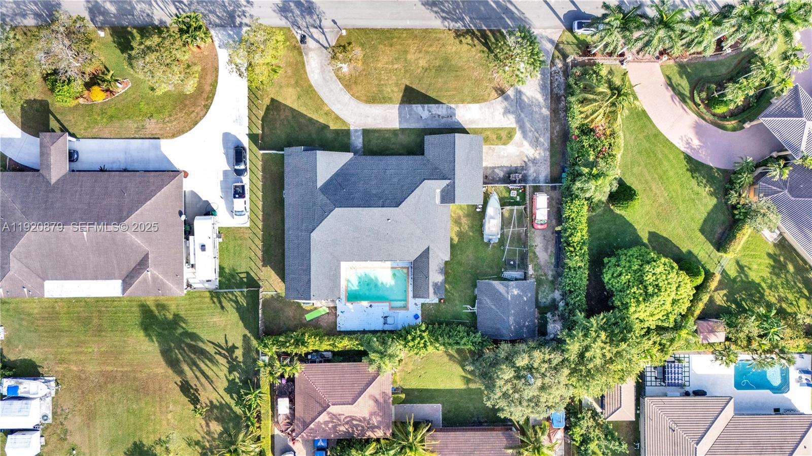 29472 Southwest 193rd Court Homestead, FL 33030 - Photo 44 of 44 an aerial view of a house with a garden