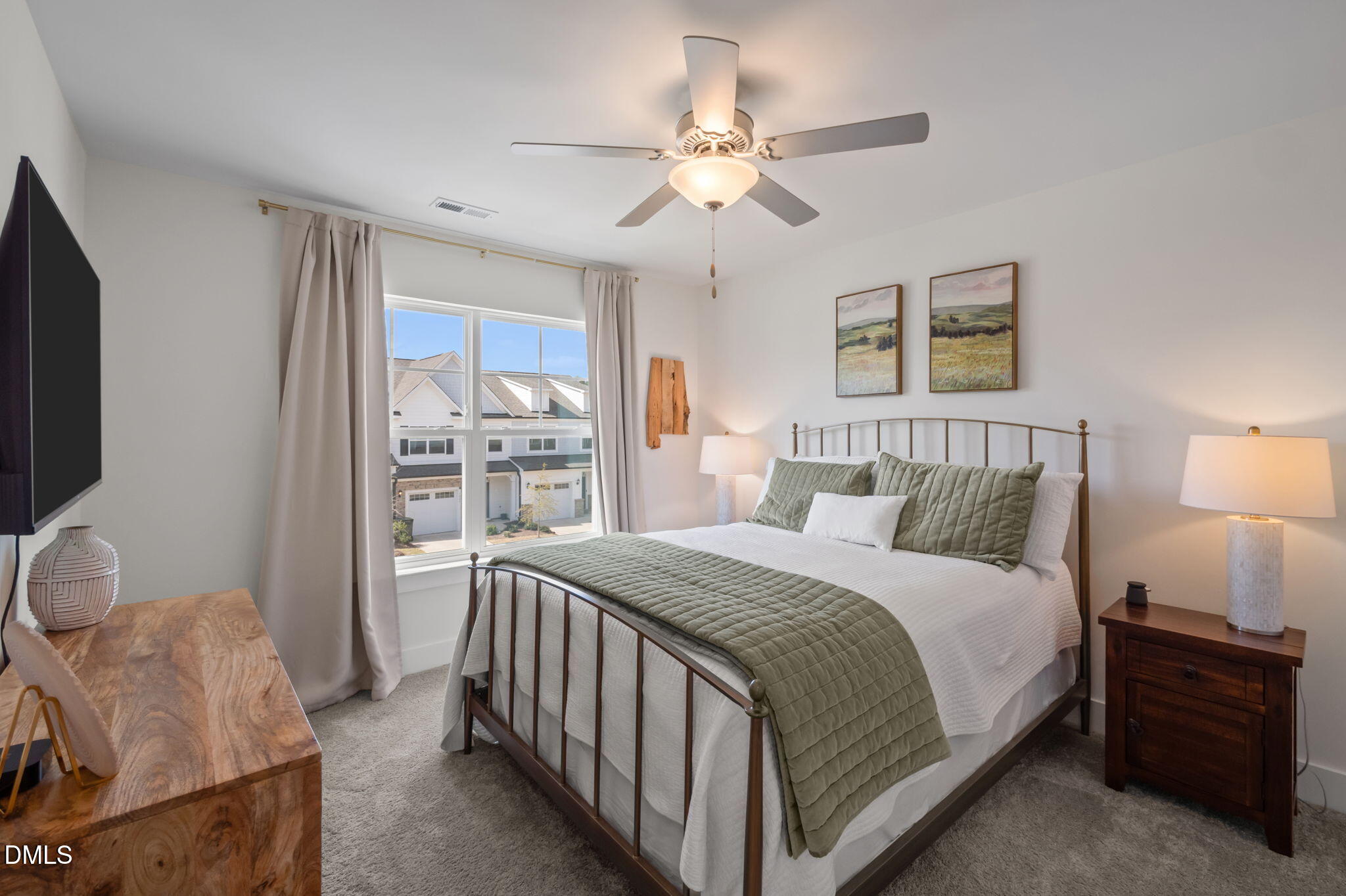 1000 Heartstone Way Durham, NC 27713 - Photo 23 of 43 a bedroom with a bed and a window