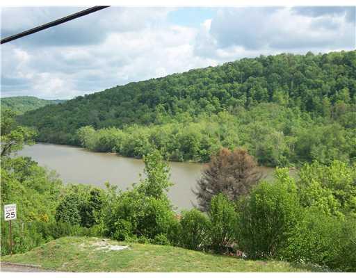 112 Carmichaels Street Rices Landing, PA 15357 - Photo 15 of 15 View. DECK OVERLOOKS MON RIVER