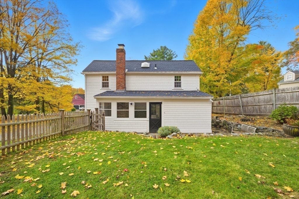 36 Concord Road Sudbury, MA 01776 - Photo 23 of 30 a front view of a house with garden