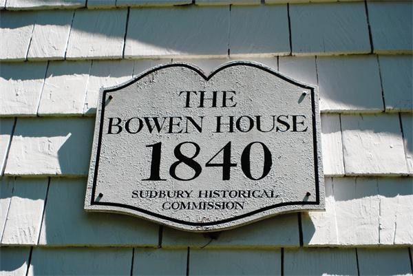 36 Concord Road Sudbury, MA 01776 - Photo 30 of 30 a sign on wall of a building