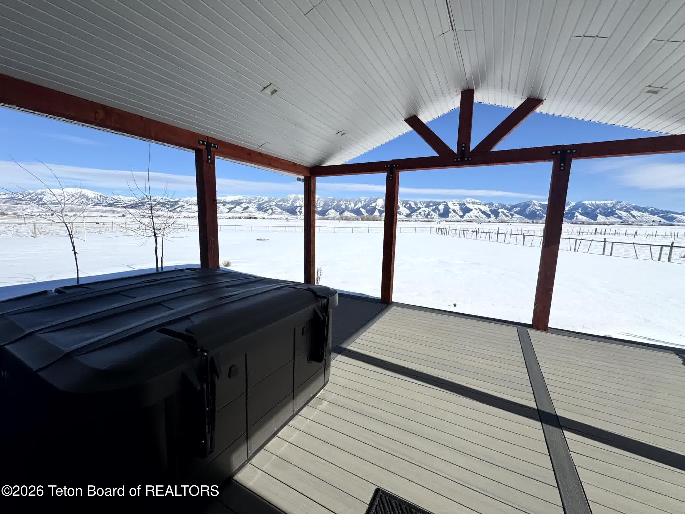 963 Stump Creek Road Auburn, WY 83111 - Photo 16 of 45 Back Deck