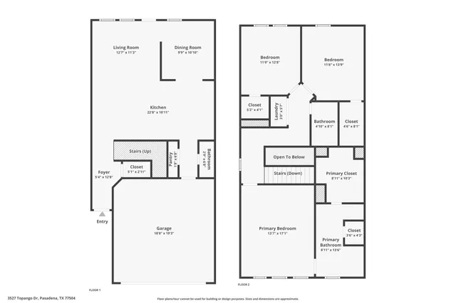 $225,000 | 3527 Topango Drive, Pasadena, TX 77504