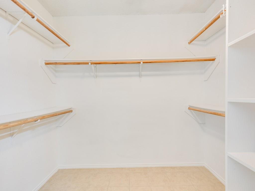 4657 Misty Ridge Drive Fort Worth, TX 76137 - Photo 14 of 25 The primary walk-in closet is approximately 9 x 6 !
