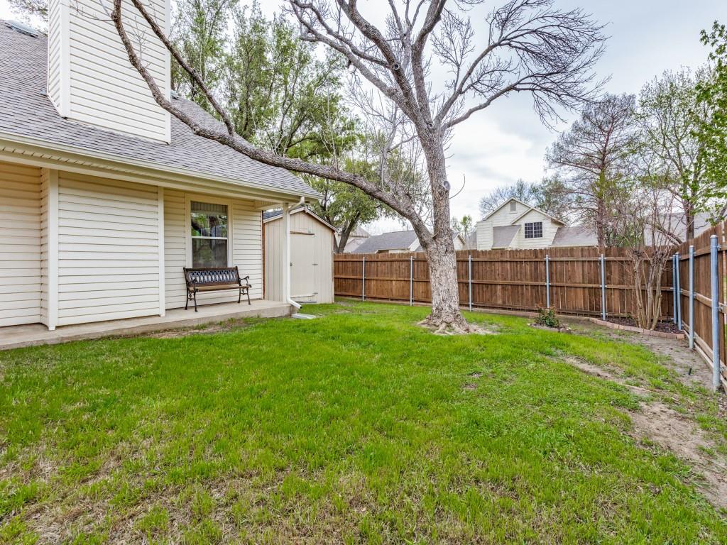 4657 Misty Ridge Drive Fort Worth, TX 76137 - Photo 24 of 25 There is a storage shed located on the side yard which can house your landscaping tools !