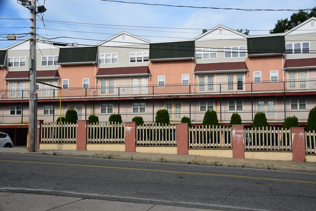 a view of a house with a balcony