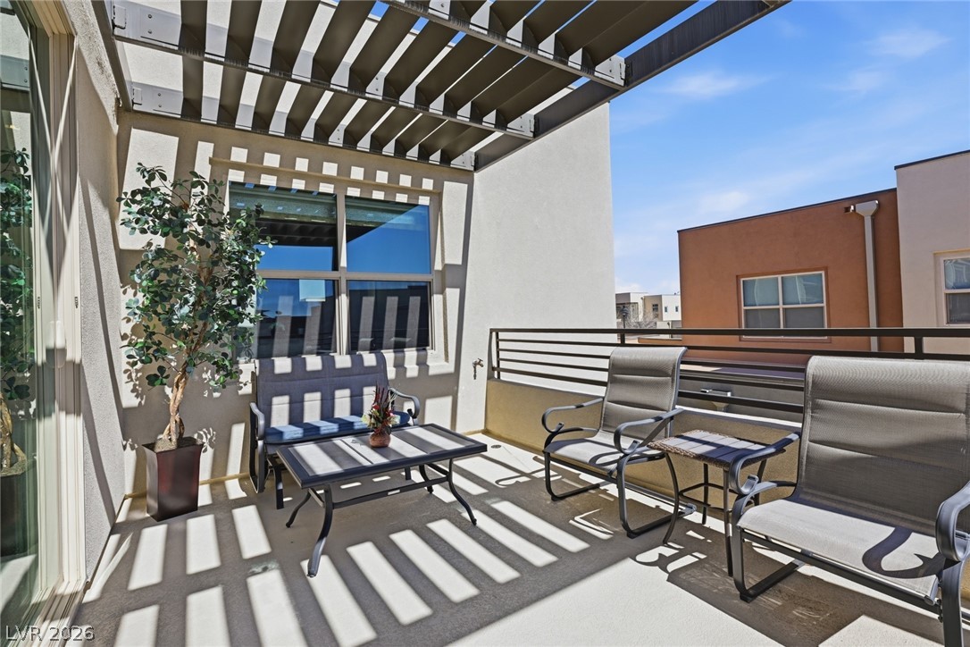 4246 Swift Street Las Vegas, NV 89135 - Photo 50 of 71 View of balcony