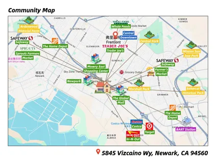 $1,250,000 | 5845 Vizcaino Way, Newark, CA 94560