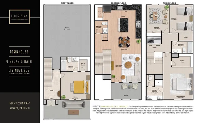$1,250,000 | 5845 Vizcaino Way, Newark, CA 94560