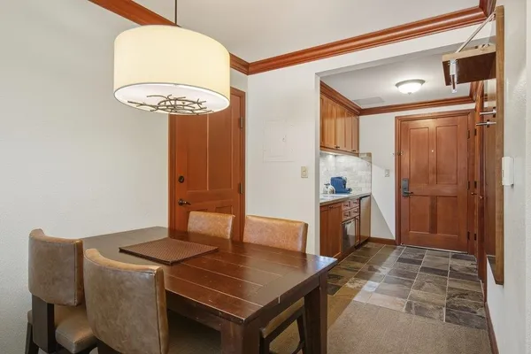 a view of a kitchen area