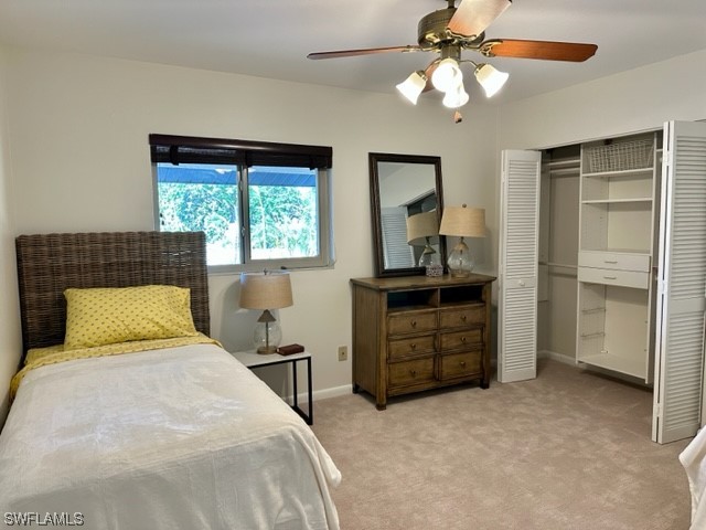 16710 Partridge Place Road, Unit 203 Fort Myers, FL 33908 - Photo 23 of 39 a bedroom with a bed and a dresser