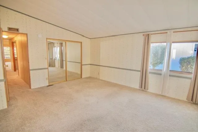 a view of a fireplace with a fireplace