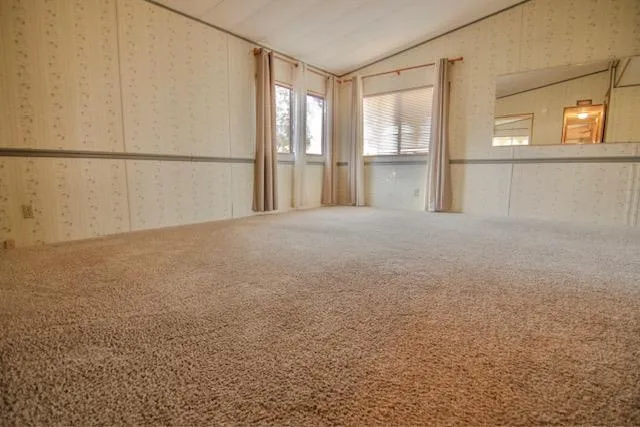 a view of empty room