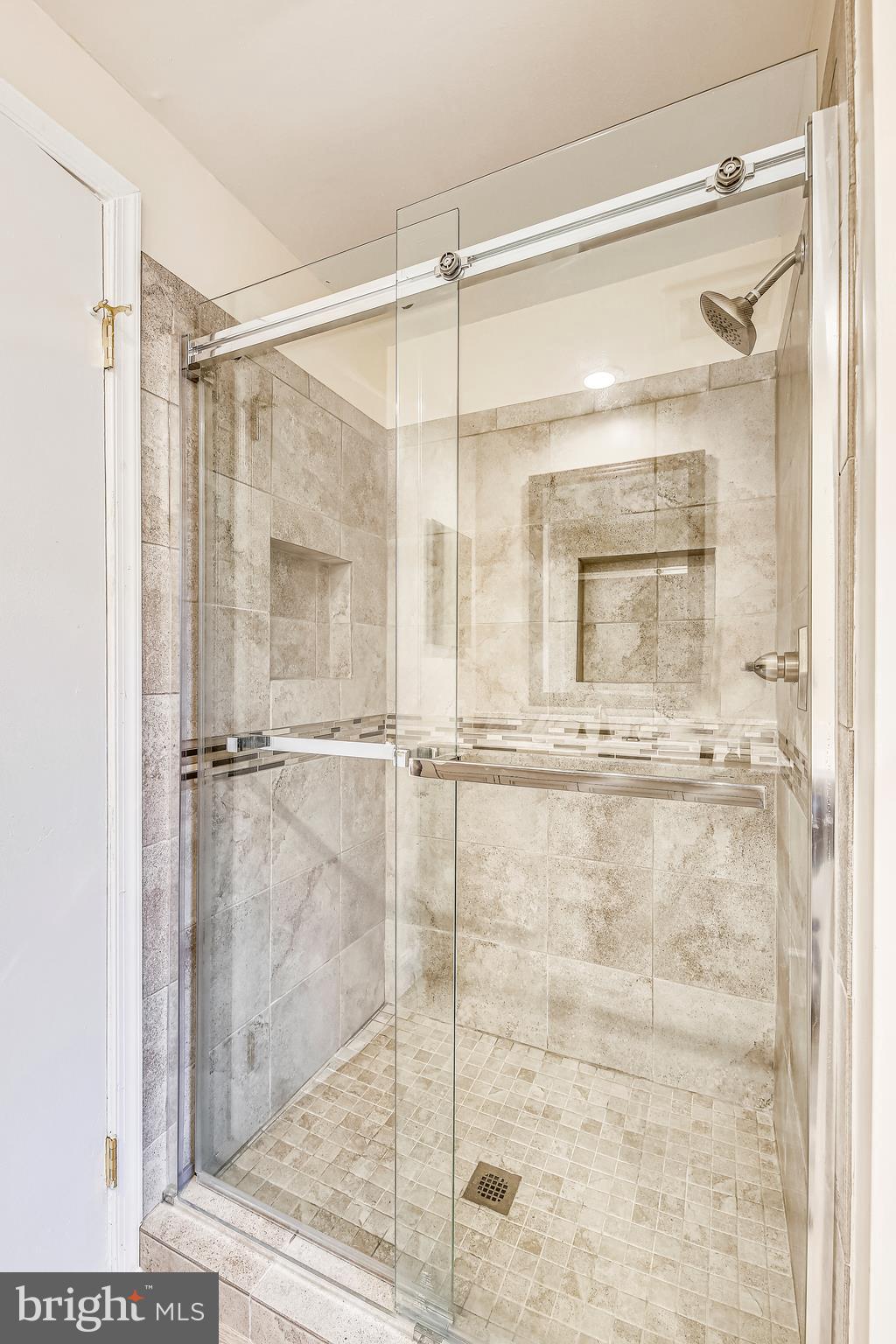 12417 Over Ridge Road Potomac, MD 20854 - Photo 26 of 44 Updated Hall Bathroom 1 with Tiled Shower