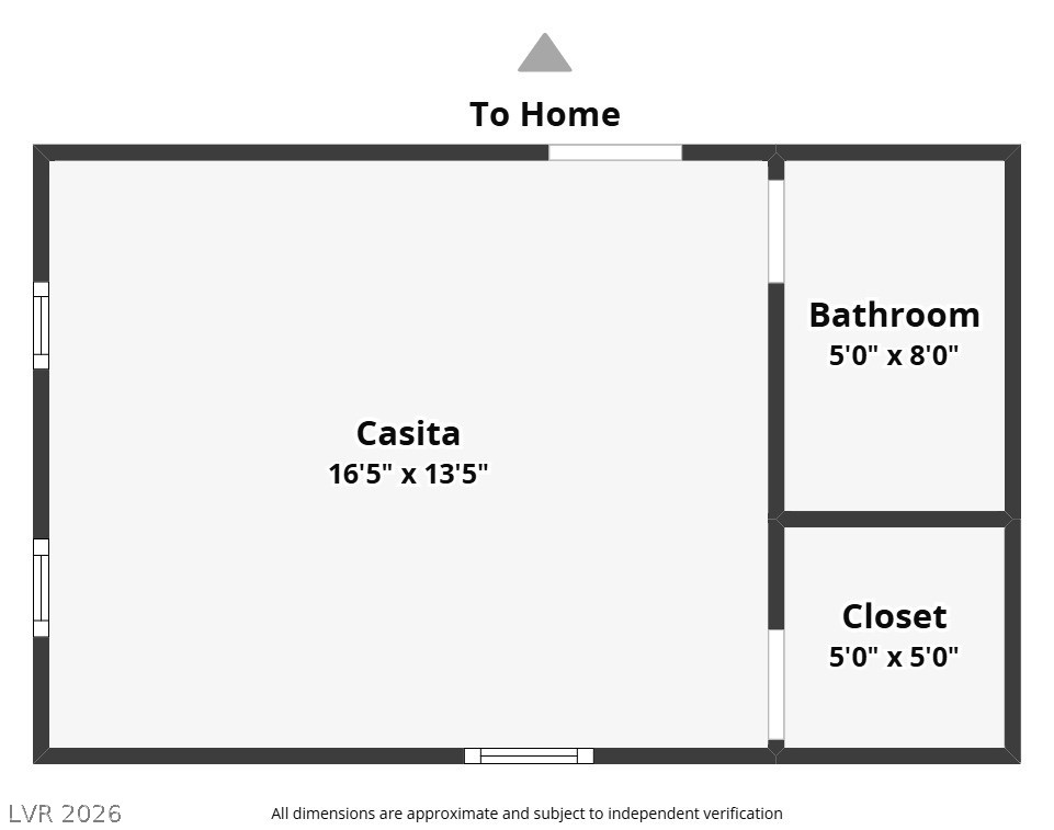 2793 Rosenhearty Drive Henderson, NV 89044 - Photo 72 of 85 Explore the functional layout of this charming casita, complete with a dedicated bathroom and ample closet space.