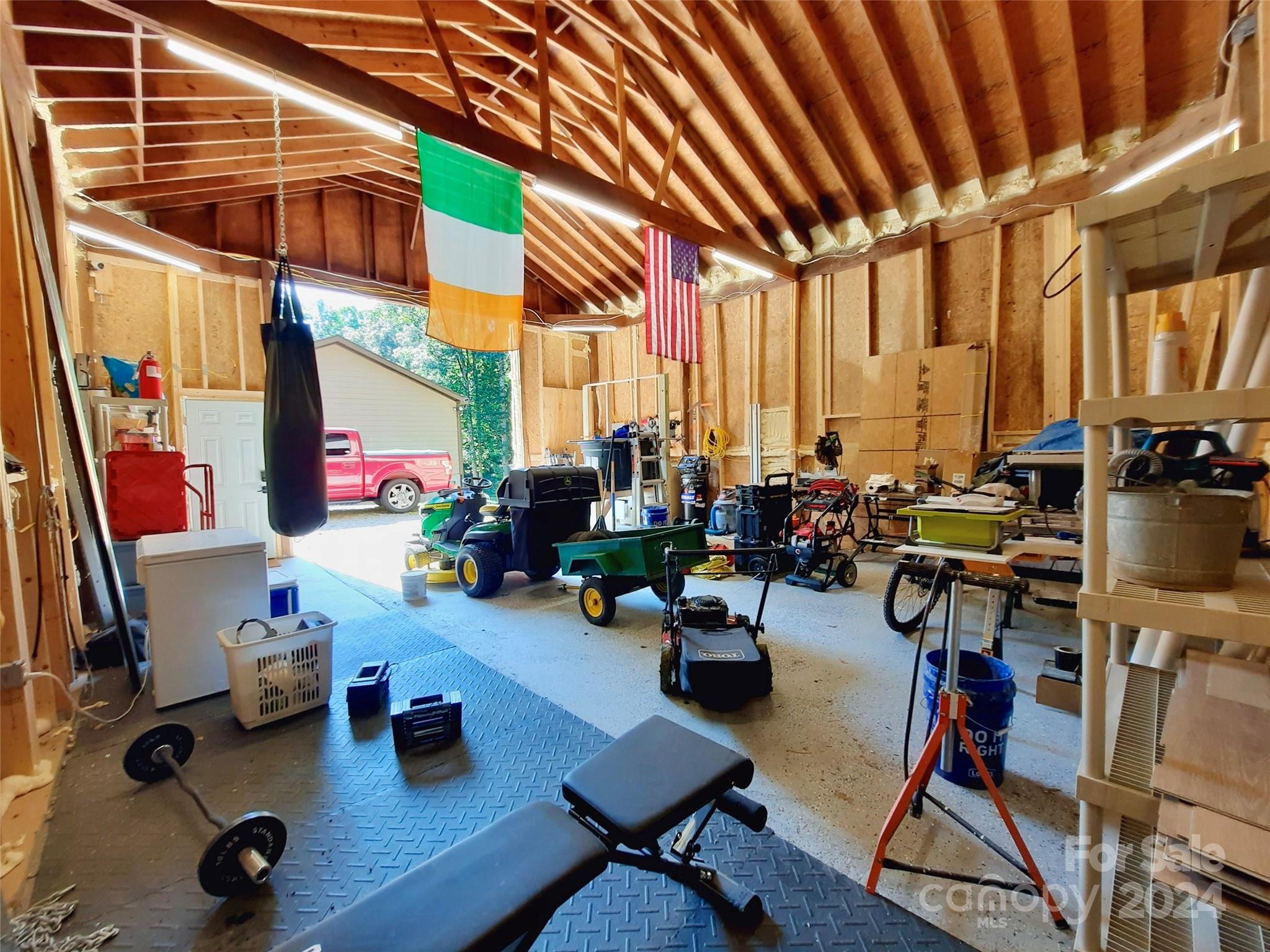 252 Souther Road Fletcher, NC 28732 - Photo 5 of 29 a view of a room with gym equipment