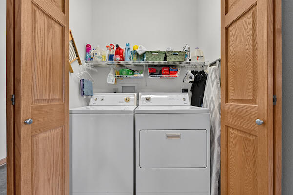 112 Walnut Ridge Drive, Unit 17 Union Grove, WI 53182 - Photo 13 of 31 Main floor laundry