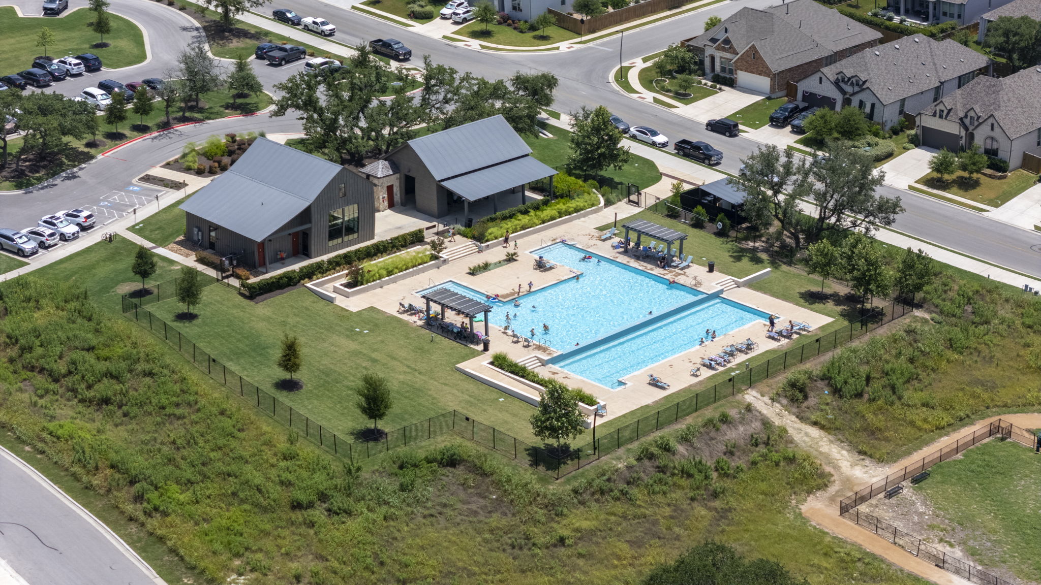 805 Cold Riv Run Kyle, TX 78640 - Photo 40 of 40 Community Pool at 6 Creeks