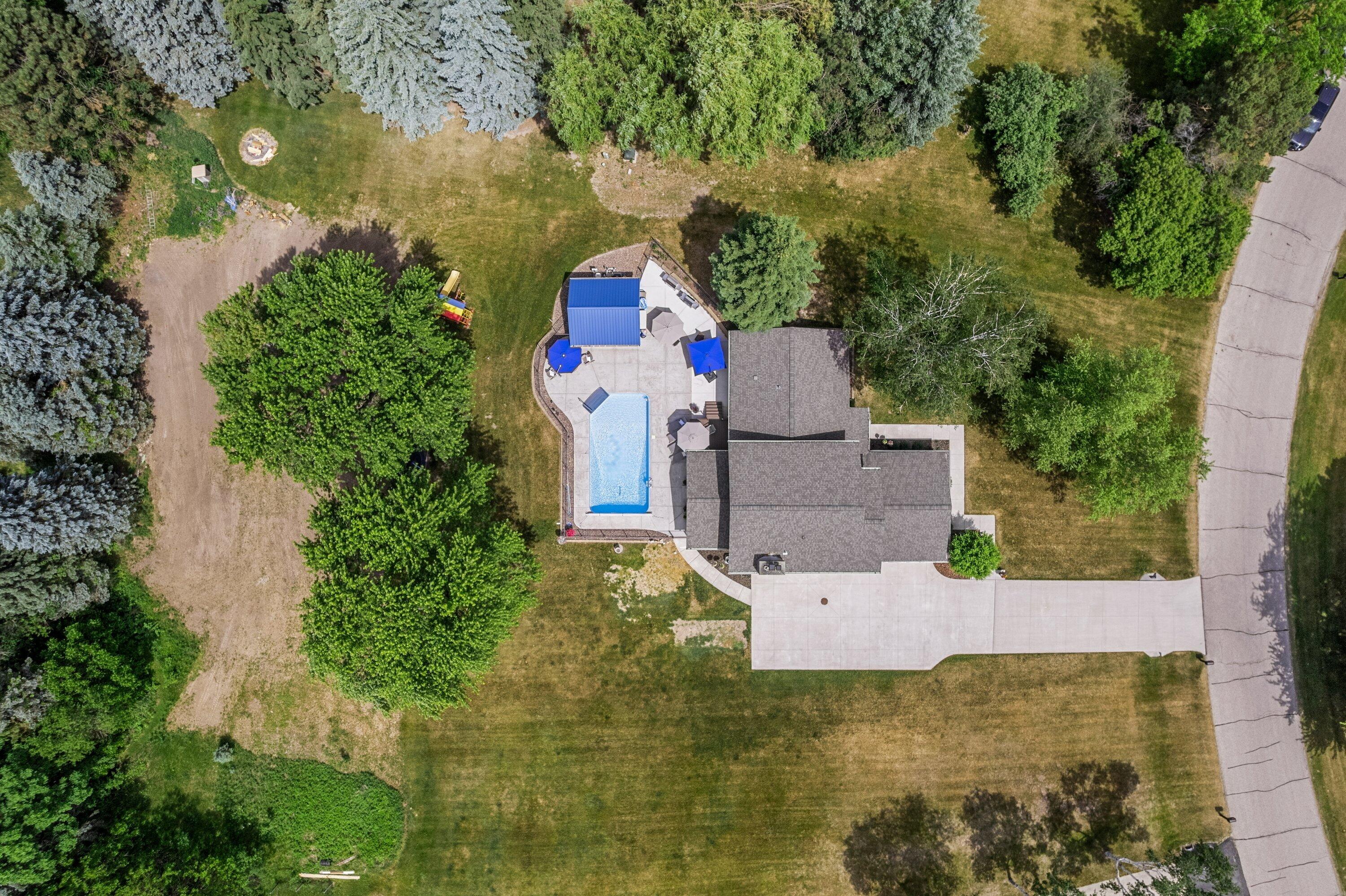 W318N377 Whitetail Run Delafield, WI 53018 - Photo 56 of 61 Aerial View