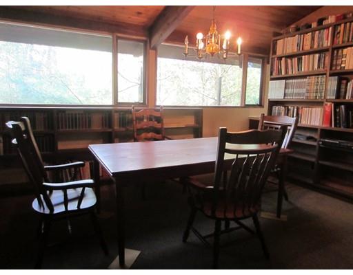 9 Stonehedge Road Lincoln, MA 01773 - Photo 10 of 14 a view of a dining room with furniture window and outside view