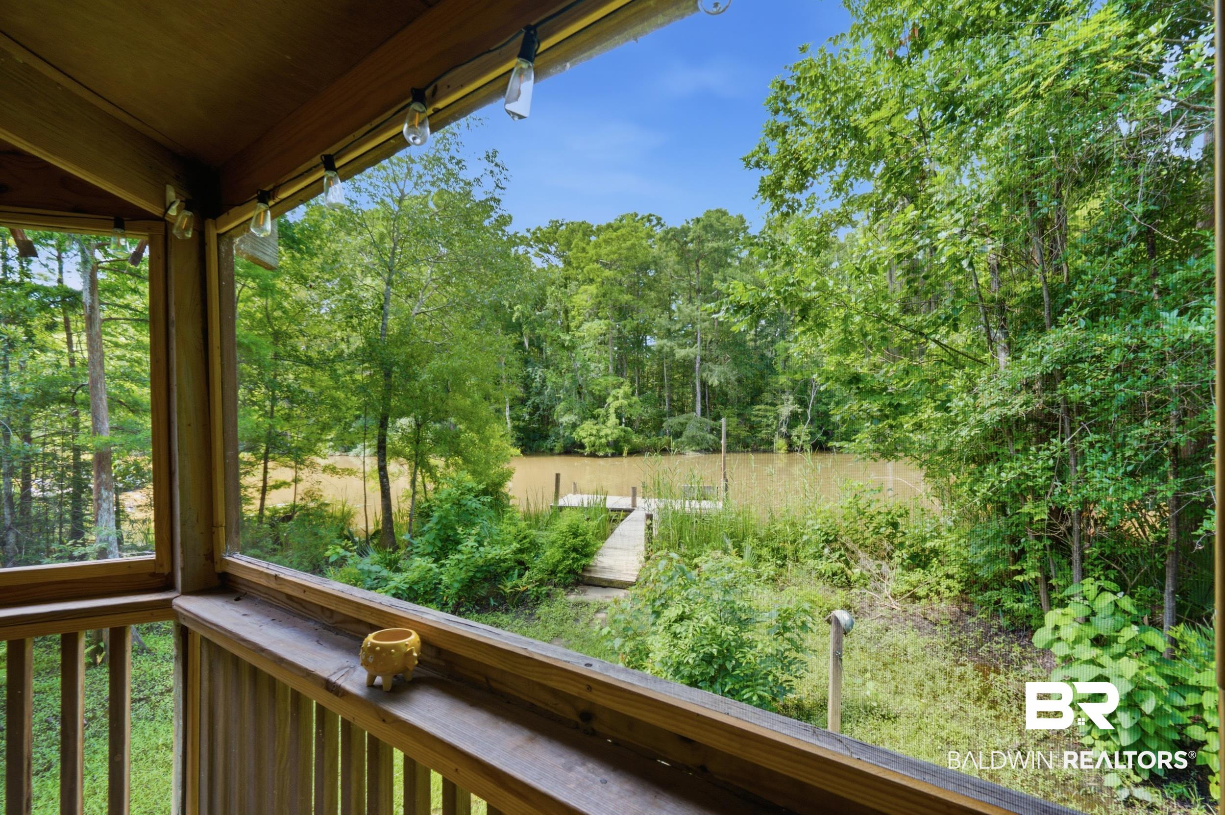 42080 Bayou Road Bay Minette, AL 36507 - Photo 11 of 43 Screened-in porch offering waterfront access