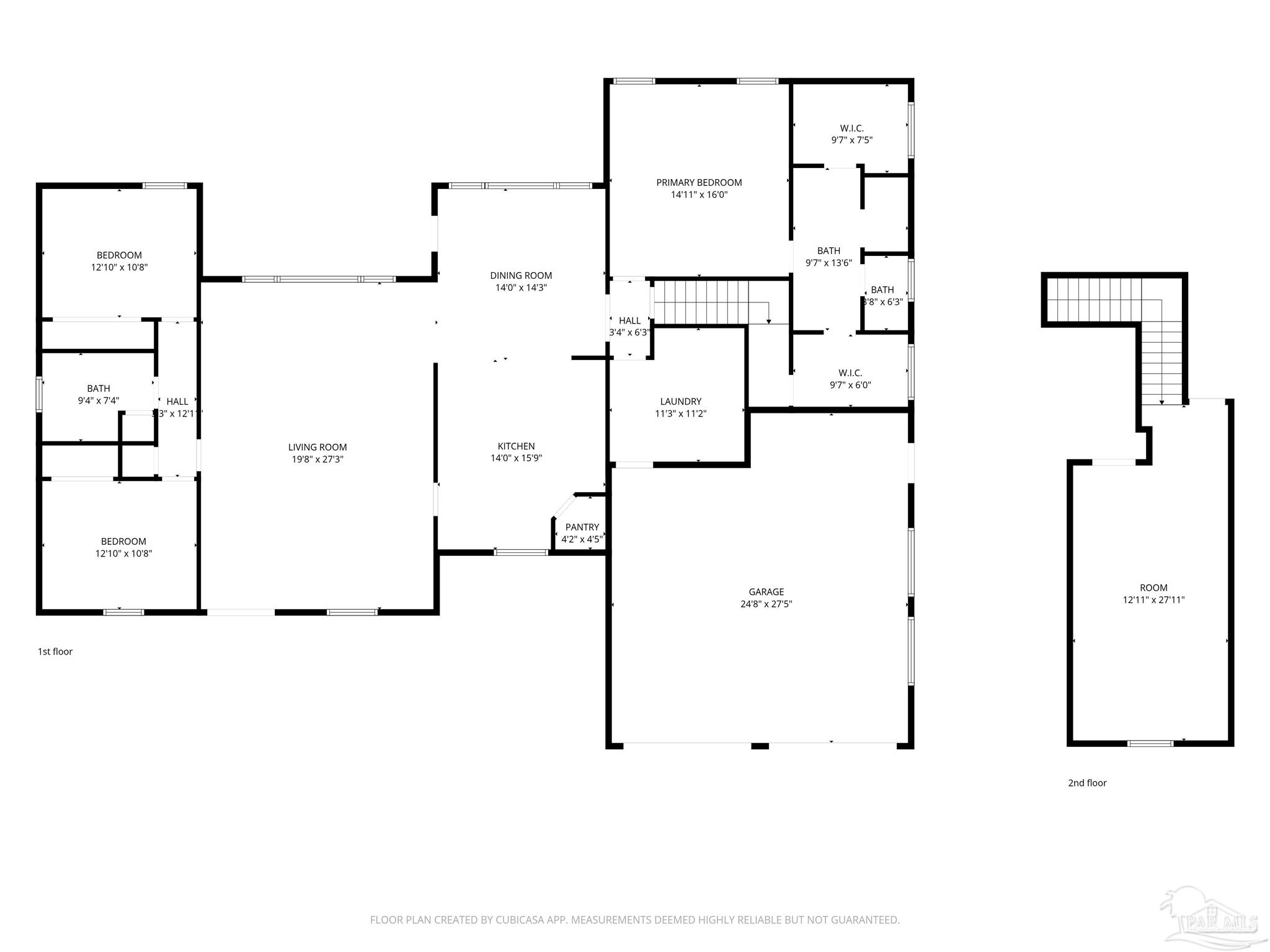 4940 Palmer Ridge Drive Milton, FL 32570 - Photo 52 of 53 a picture of floor plan