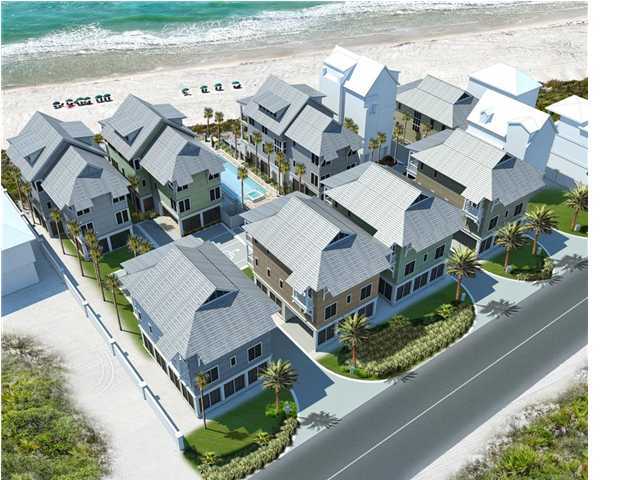 5 Winston Ln Inlet Beach Inlet Beach, FL 32461 - Photo 2 of 12 an aerial view of a residential apartment building with a yard