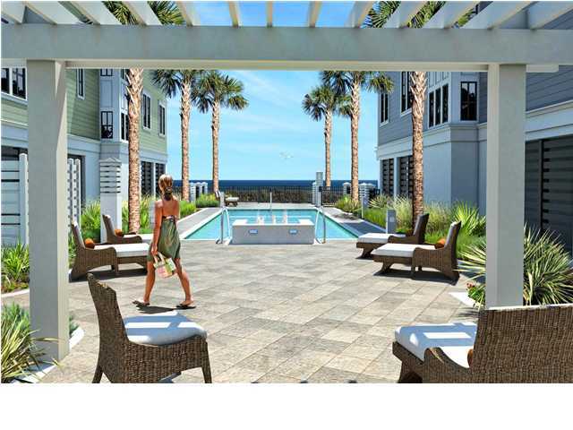 5 Winston Ln Inlet Beach Inlet Beach, FL 32461 - Photo 3 of 12 a swimming pool with outdoor seating and a patio