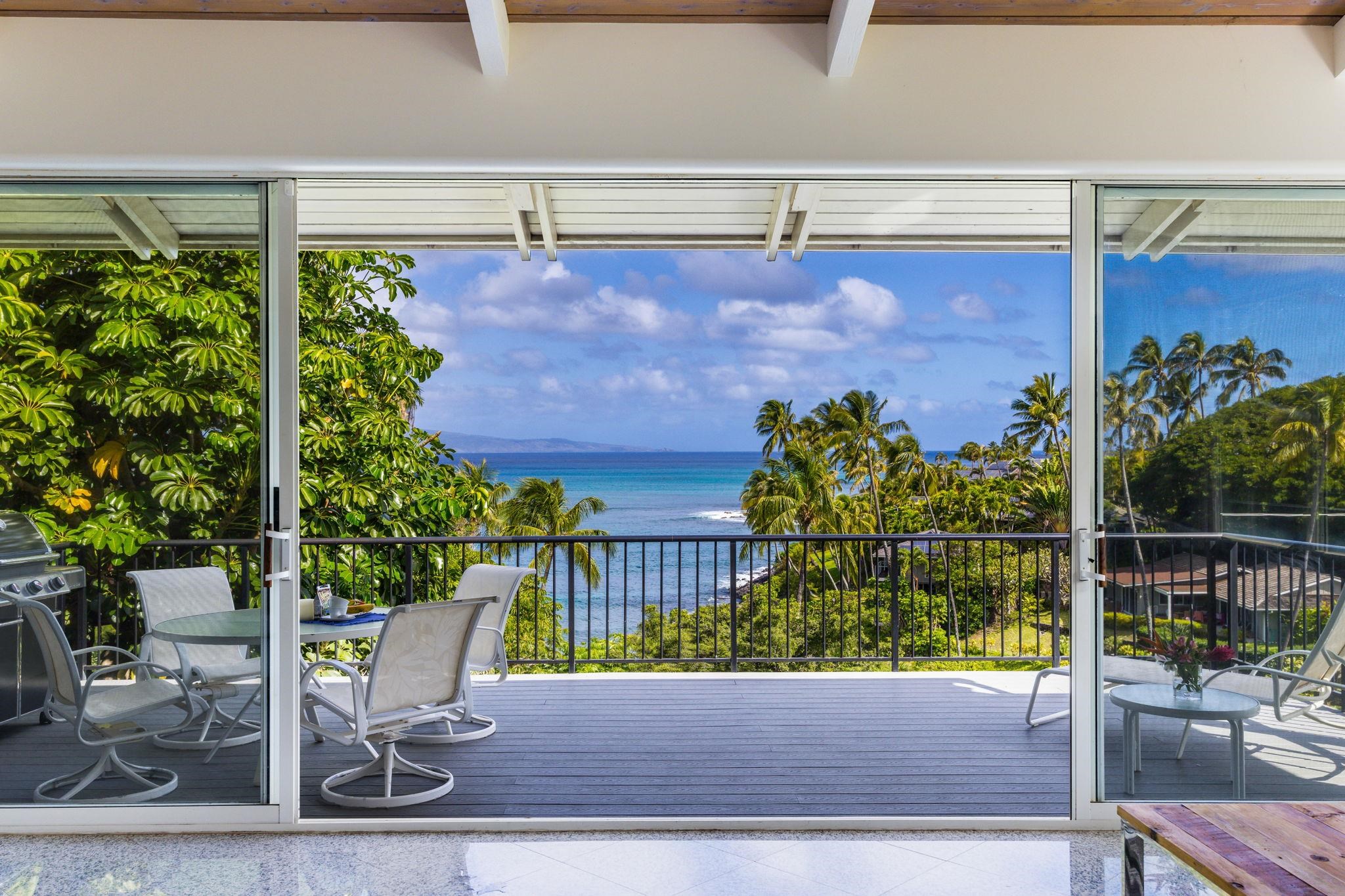 5045 Lower Honoapiilani Road, Unit 9 Lahaina, HI 96761 - Photo 11 of 50 a view of a porch with seating space