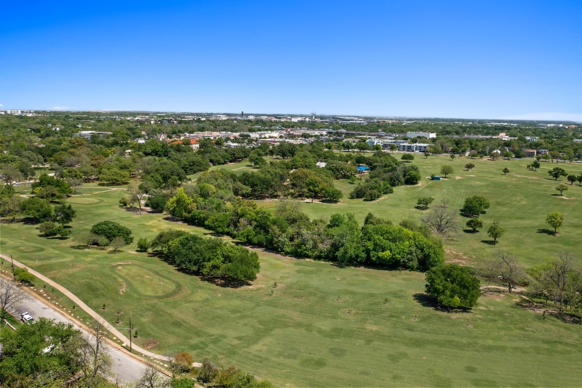 504 East 38th 1/2 Street Austin, TX 78751 - Photo 29 of 29 an aerial view of residential houses with outdoor space and trees