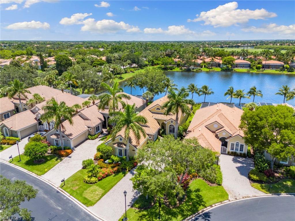 8536 Mallards Way Naples, FL 34114 - Photo 43 of 49 an aerial view of a houses with a lake view