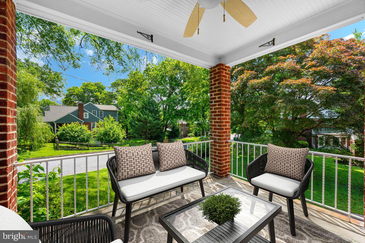 6 East Hamilton Avenue Silver Spring, MD 20901 - Photo 30 of 47 Main level covered porch for your morning coffee