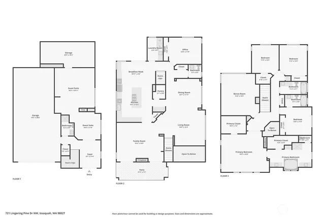 $1,829,888 | 721 Lingering Pine Drive Northwest, Issaquah, WA 98027