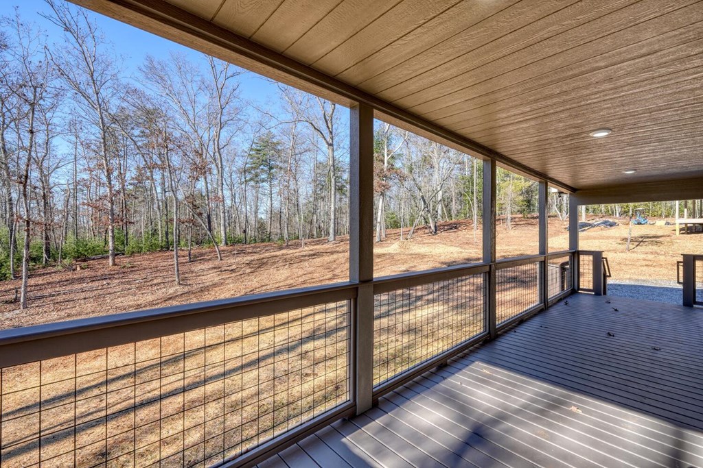 1323 John Smith Road East Blairsville, GA 30512 - Photo 25 of 34 a view of a porch and wooden floor