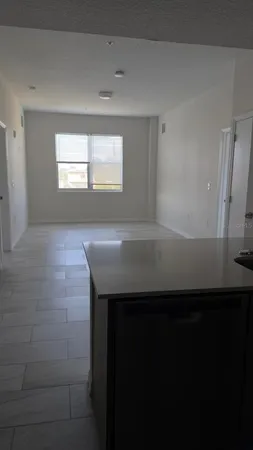 a view of kitchen and window