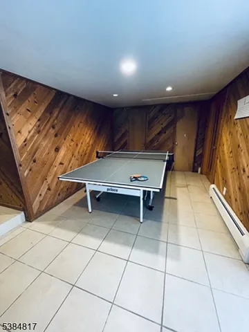a room with table