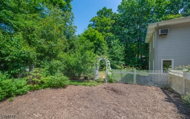a view of backyard with outdoor space