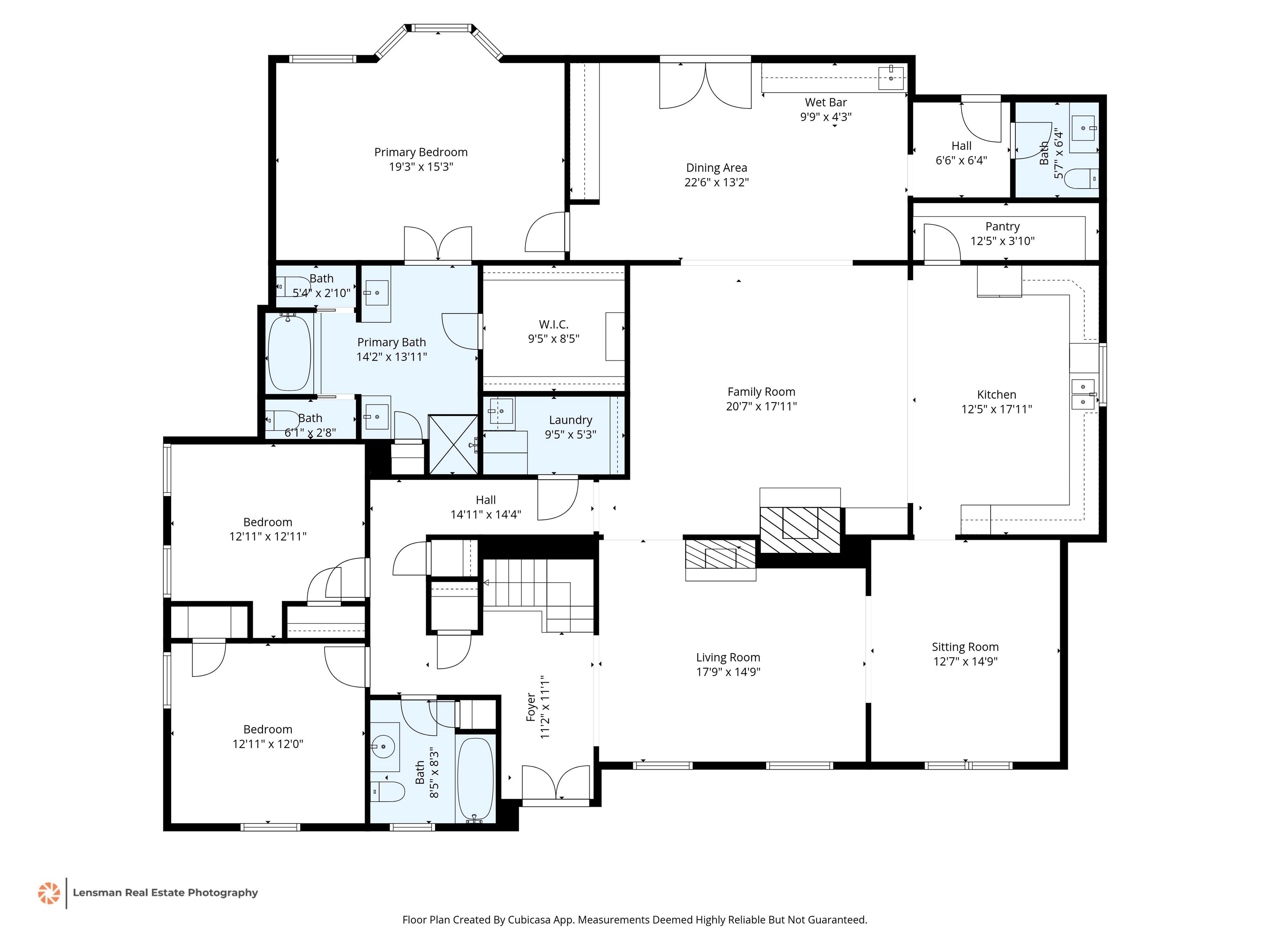 5302 South Angela Road Memphis, TN 38120 - Photo 39 of 40 Floor plan