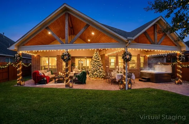 front view of house with a yard