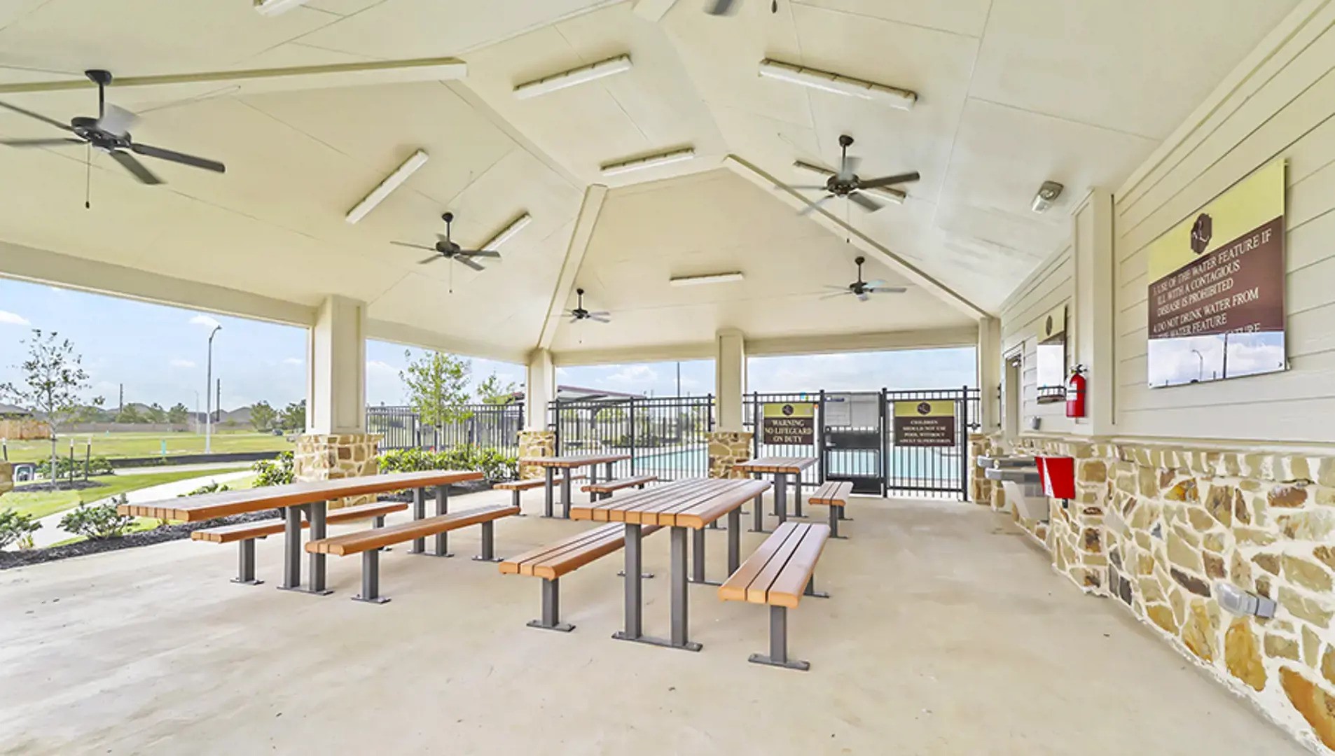 4327 Estes Ridge Lane Katy, TX 77493 - Photo 37 of 37 a view of a swimming pool and outdoor space