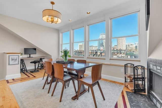 a view of a workspace with furniture