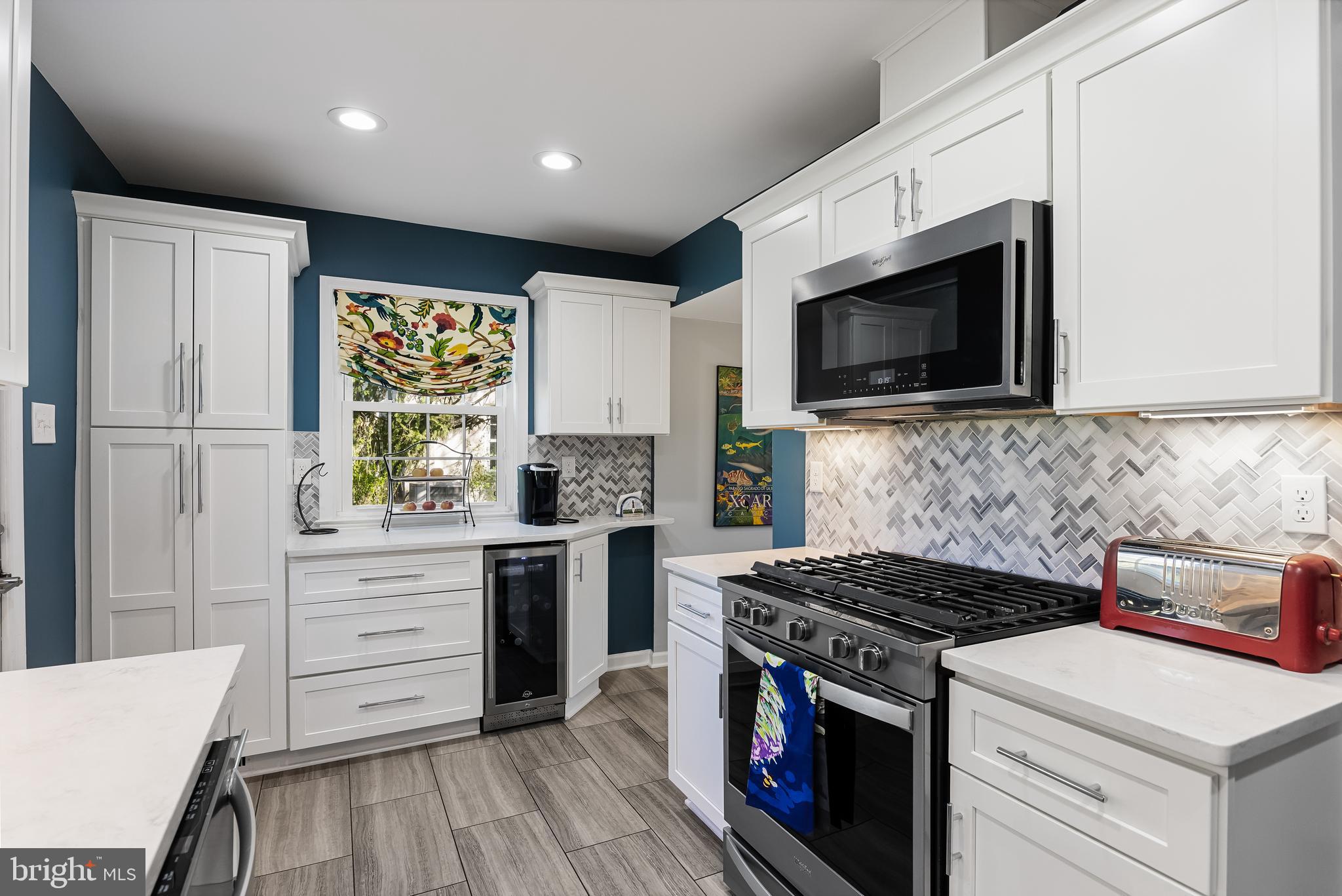112 Merion Road Cherry Hill, NJ 08002 - Photo 15 of 41 PLENTY OF CABINET SPACE W/ "WINE FRIDGE"