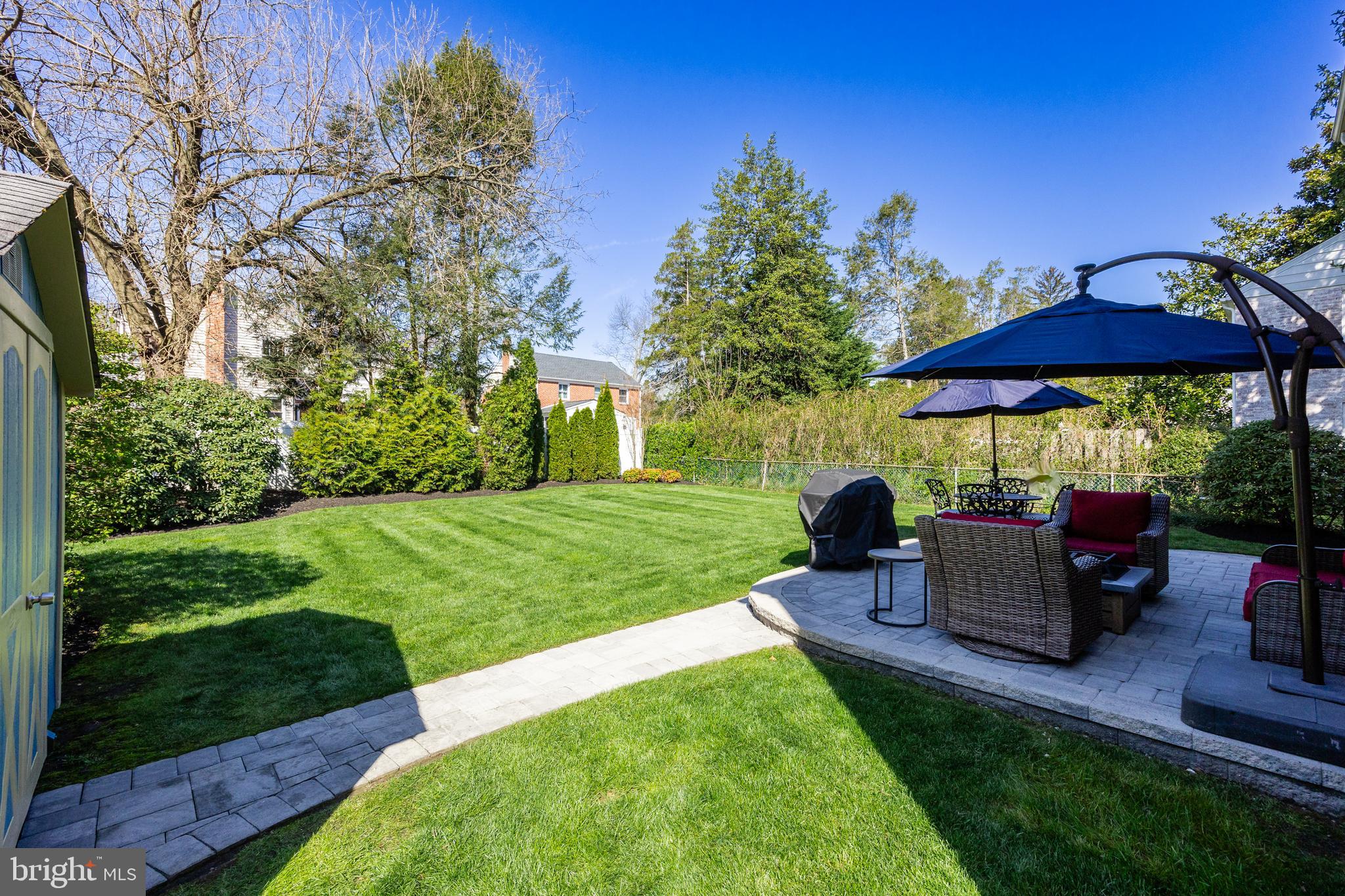 112 Merion Road Cherry Hill, NJ 08002 - Photo 34 of 41 WELL MAINTAINED BACKYARD-FULLY FENCED