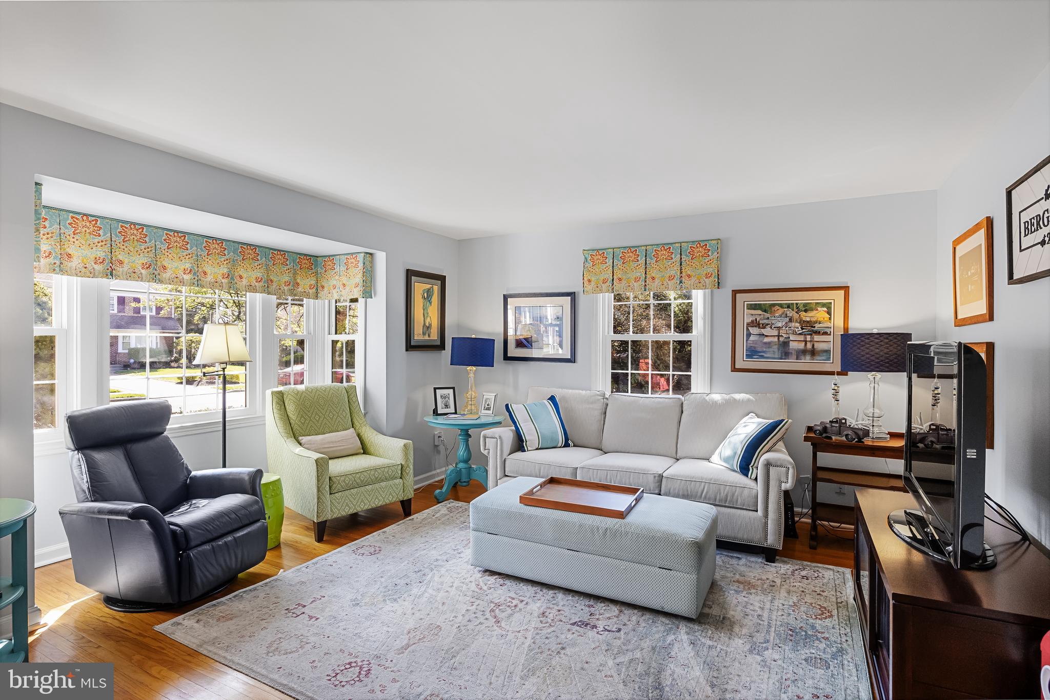 112 Merion Road Cherry Hill, NJ 08002 - Photo 6 of 41 LIVING ROOM WITH PLENTY OF NATURAL LIGHT