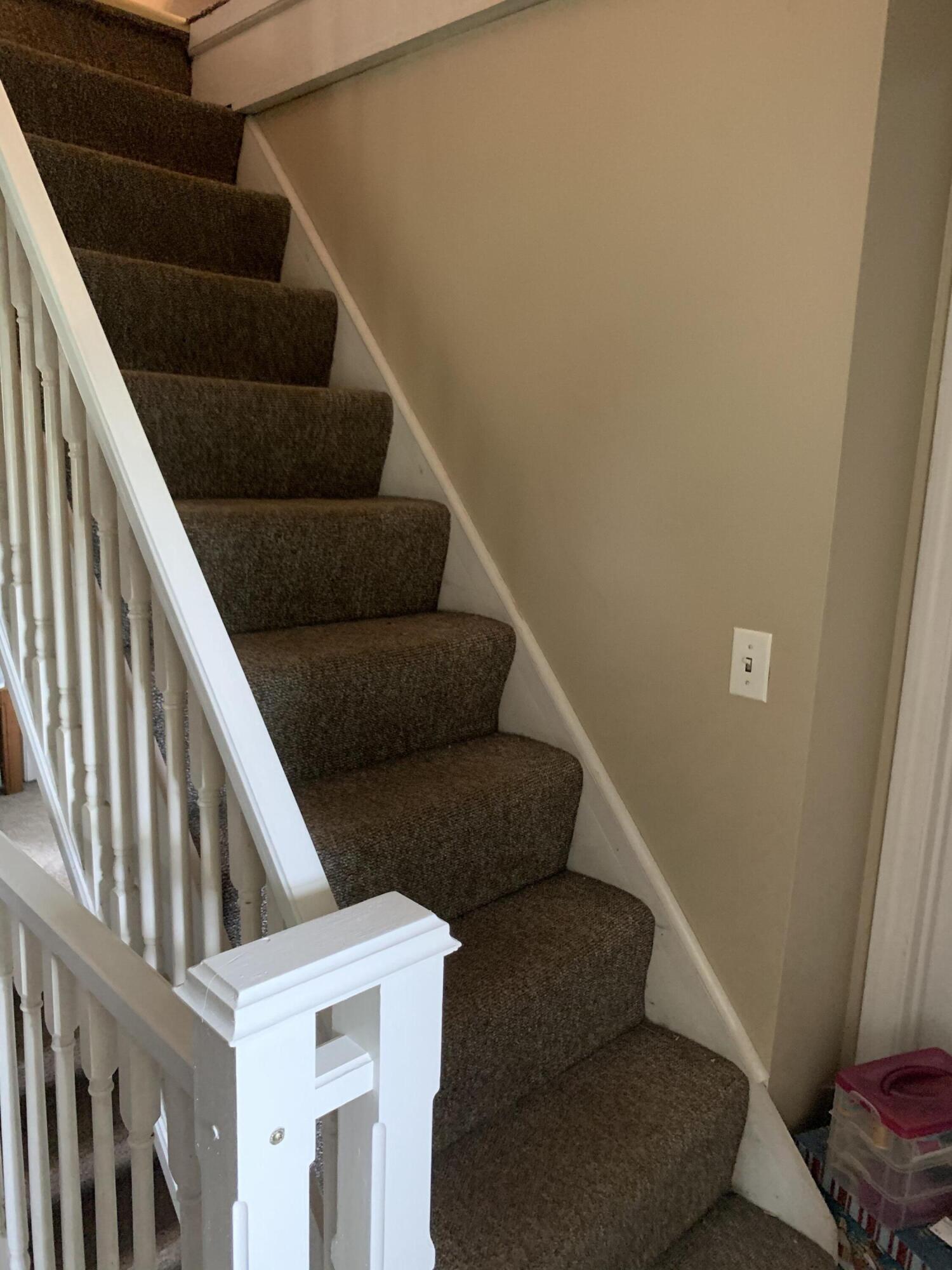153 Pelletier Road Fort Kent, ME 04743 - Photo 30 of 36 Third floor stairway