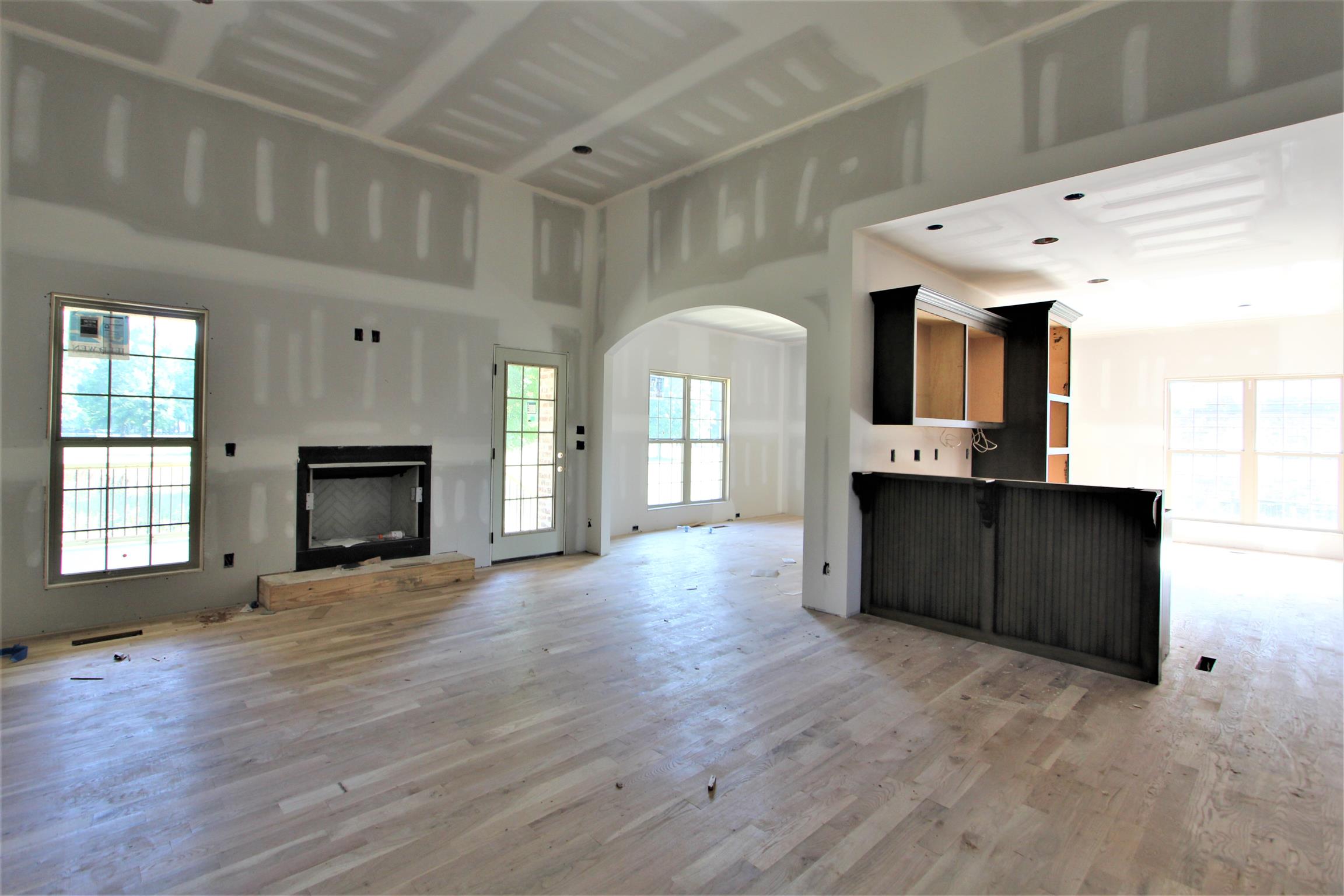 Great Room Open To Kitchen And Formal Dining Room