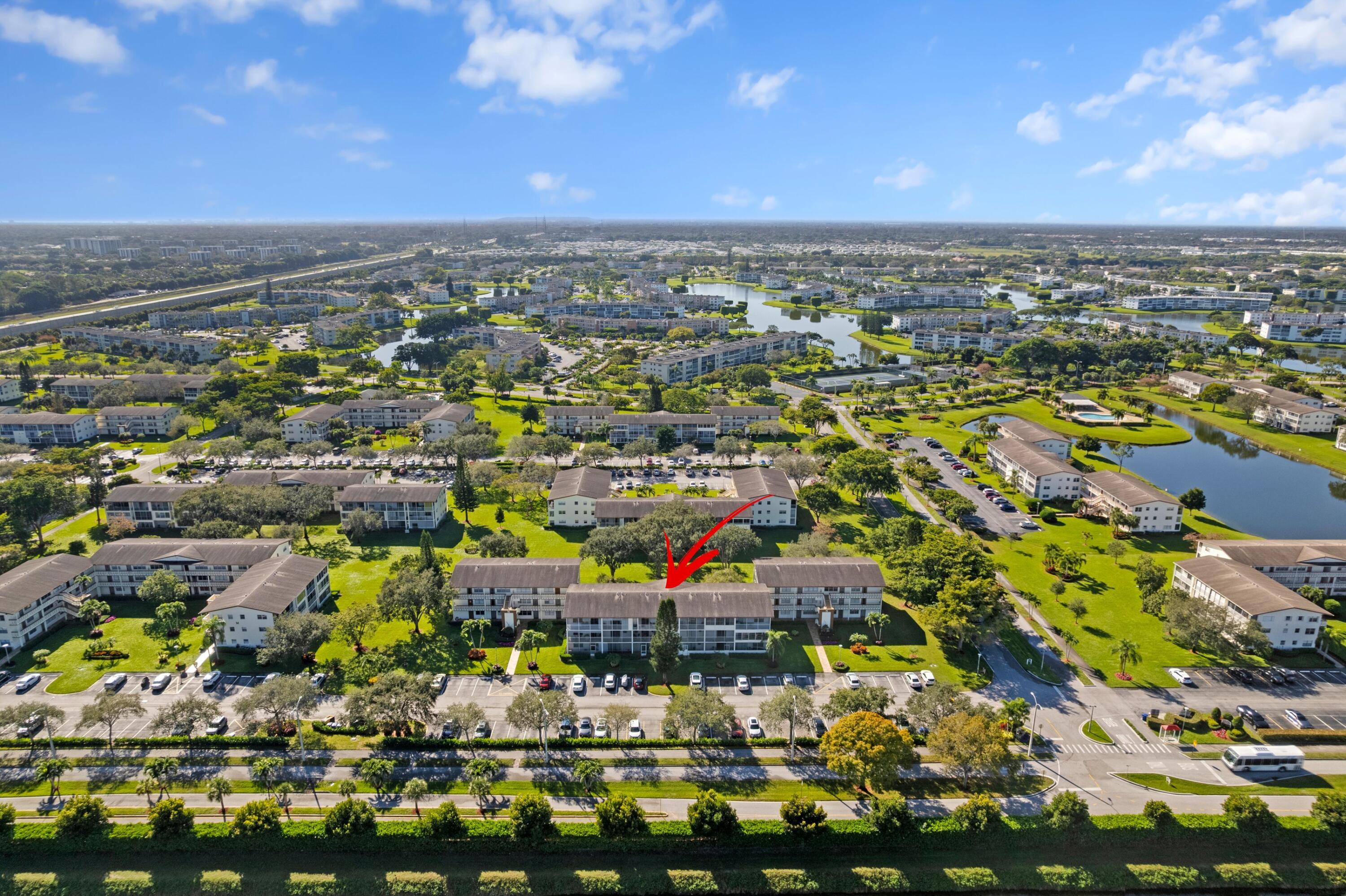 581 Mansfield M Boca Raton, FL 33434 - Photo 1 of 43 Aerial View