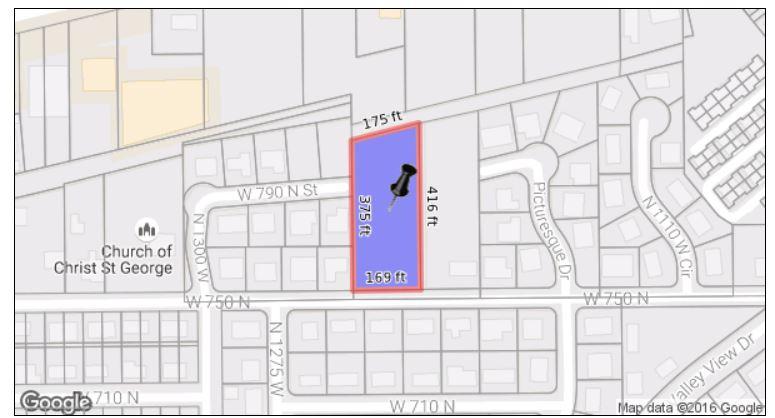 750 N Street, Unit 2 St. George, UT 84770 - Photo 1 of 1 Plat