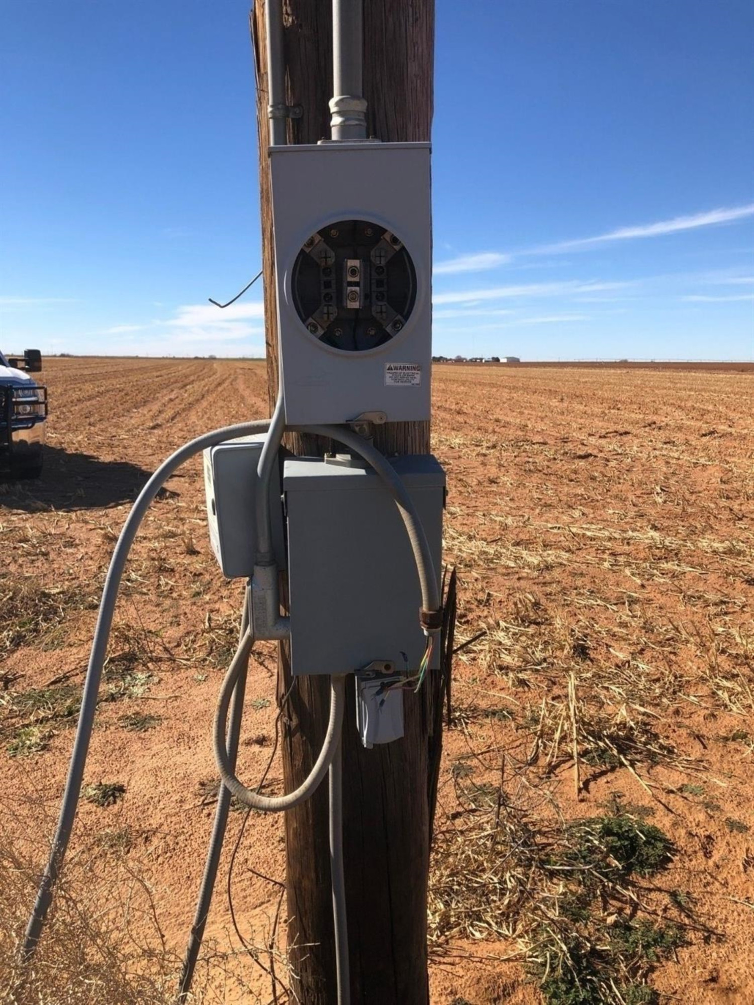 Metered Electric Pole